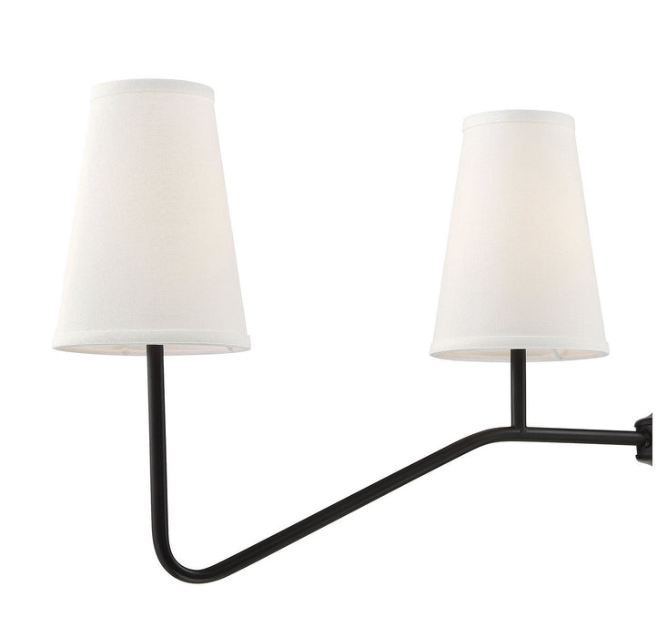 Meridian M10078ORB Four Light Chandelier, Oil Rubbed Bronze