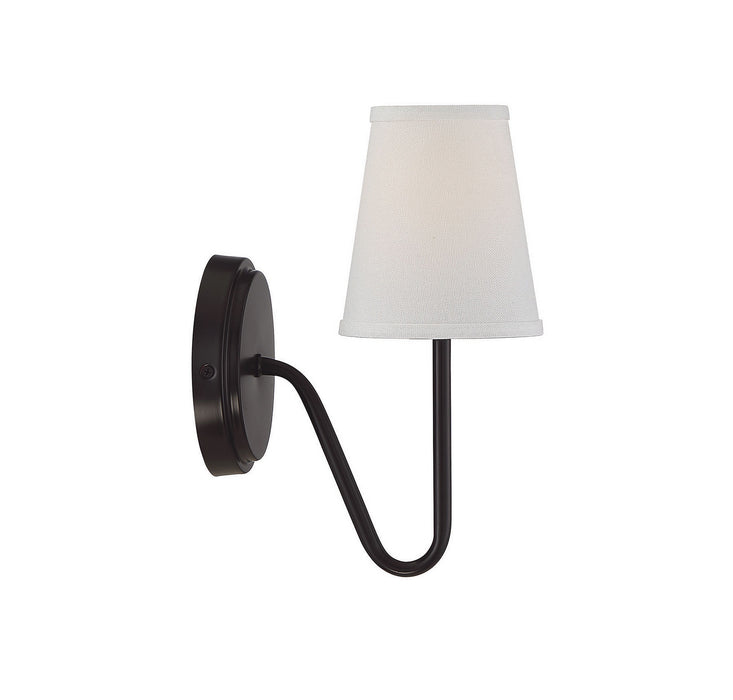 Meridian M90054ORB One Light Wall Sconce, Oil Rubbed Bronze