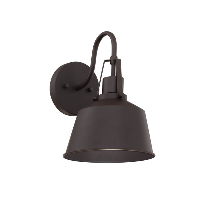 Meridian M50049ORB One Light Outdoor Wall Sconce, Oil Rubbed Bronze