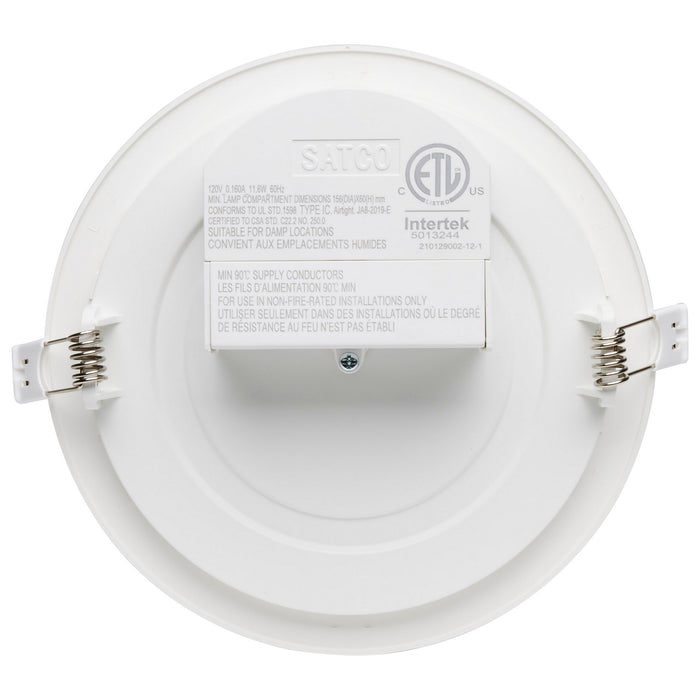 Satco S39062 LED Downlight, White