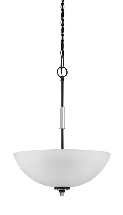 Quoizel CRD2816BN Three Light Pendant, Brushed Nickel