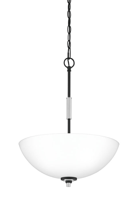 Quoizel CRD2816BN Three Light Pendant, Brushed Nickel