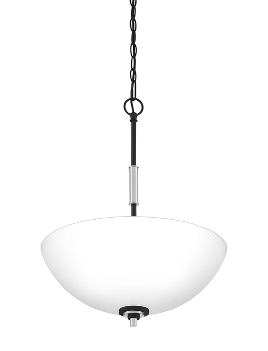 Quoizel CRD2816BN Three Light Pendant, Brushed Nickel