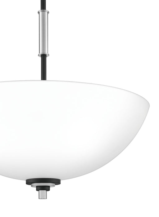 Quoizel CRD2816BN Three Light Pendant, Brushed Nickel