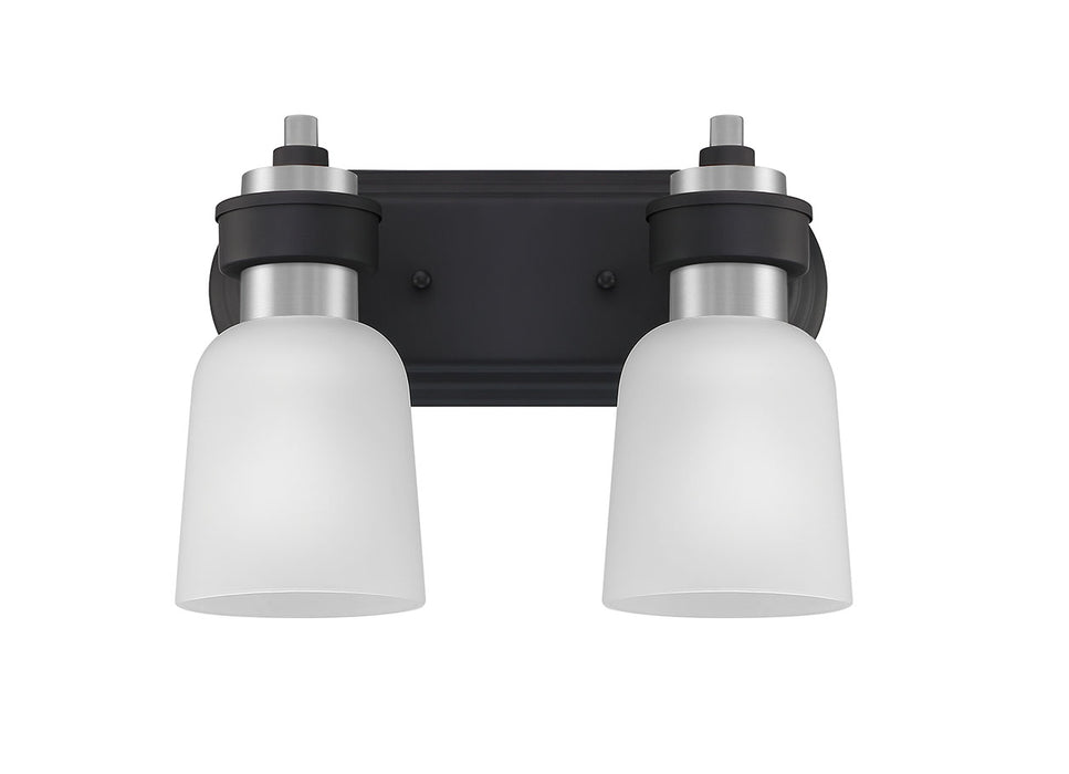 Quoizel CRD8613BN Two Light Bath, Brushed Nickel