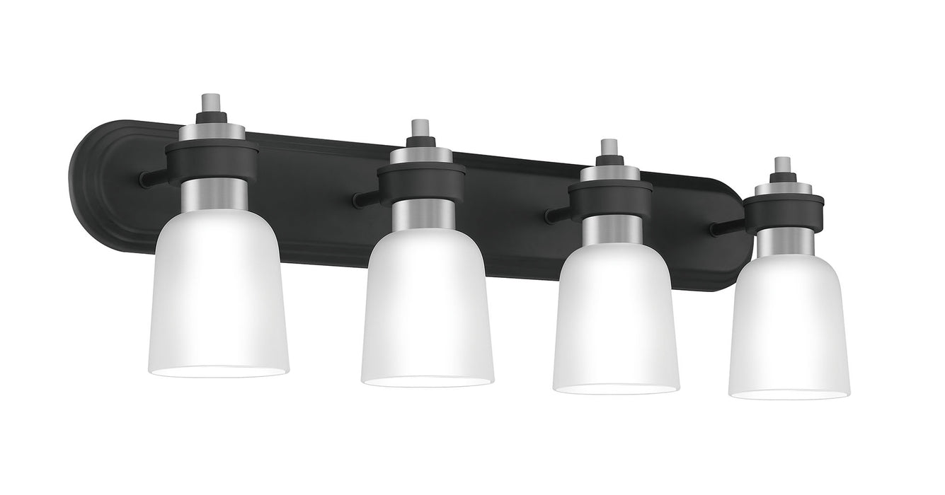 Quoizel CRD8630BN Four Light Bath, Brushed Nickel
