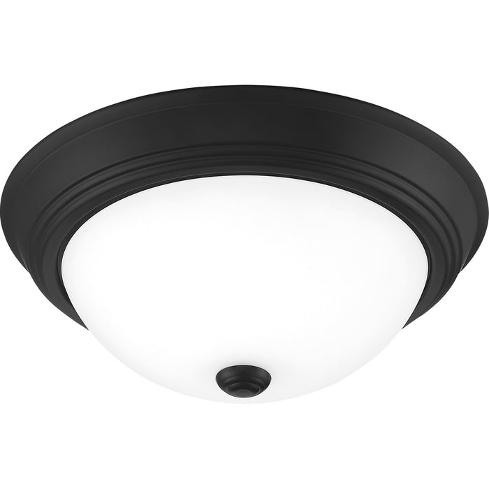 Quoizel ERW1613MBK Two Light Flush Mount, Matte Black