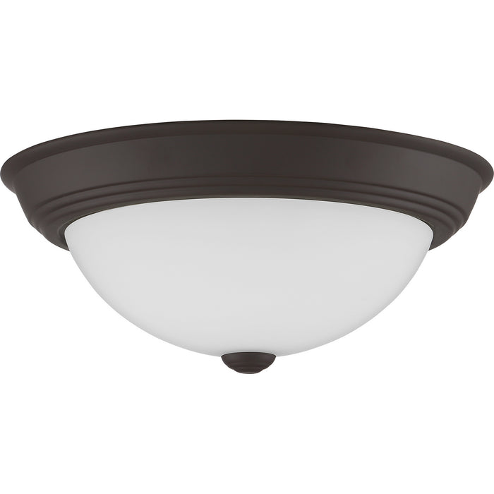 Quoizel ERW1613OZ Two Light Flush Mount, Old Bronze