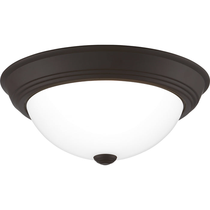 Quoizel ERW1613OZ Two Light Flush Mount, Old Bronze