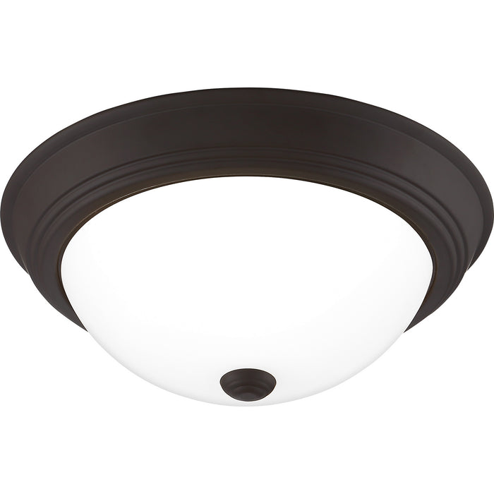 Quoizel ERW1613OZ Two Light Flush Mount, Old Bronze