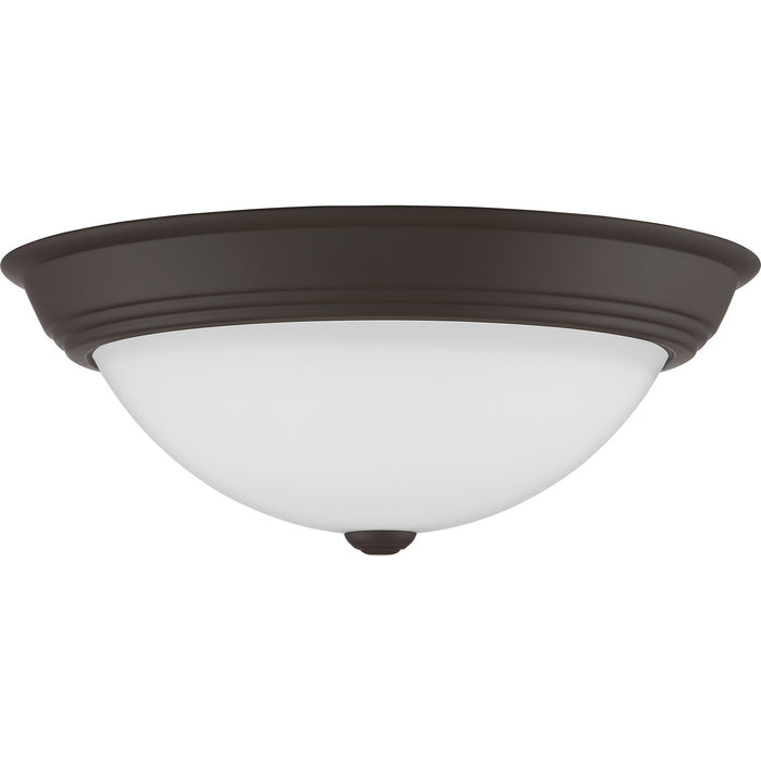 Quoizel ERW1615OZ Three Light Flush Mount, Old Bronze