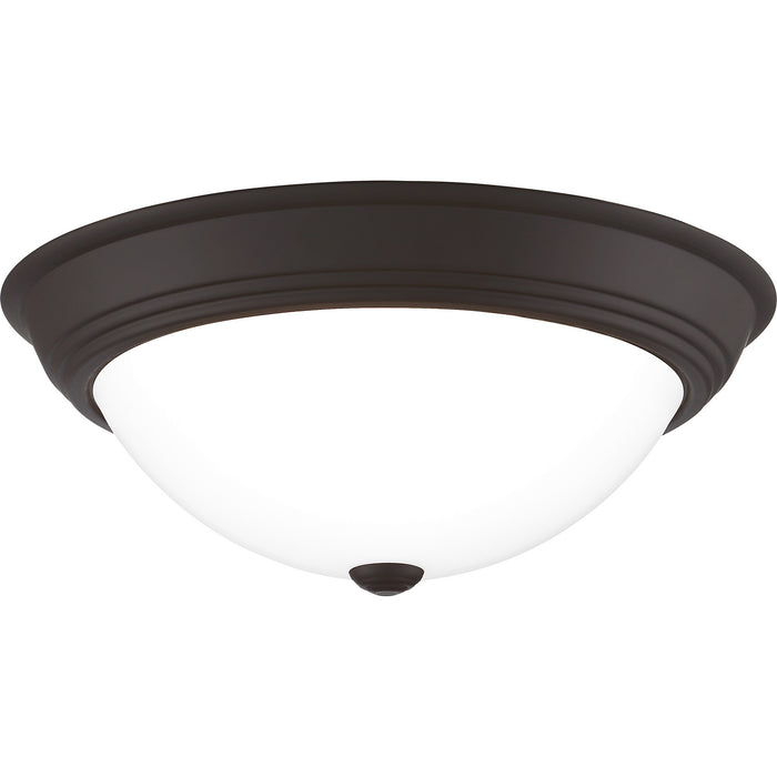 Quoizel ERW1615OZ Three Light Flush Mount, Old Bronze