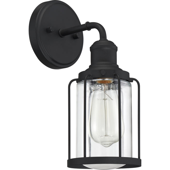 Quoizel LUD8605EK One Light Bath, Earth Black
