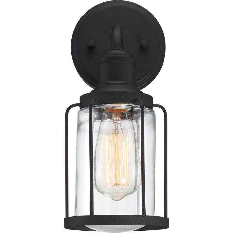 Quoizel LUD8605EK One Light Bath, Earth Black