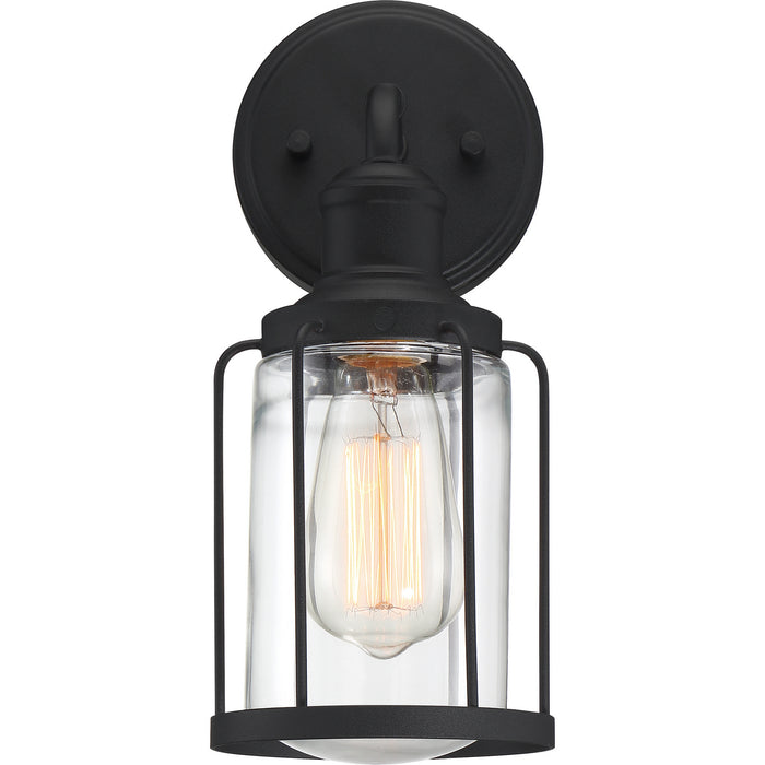 Quoizel LUD8605EK One Light Bath, Earth Black