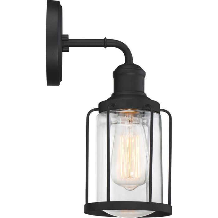 Quoizel LUD8605EK One Light Bath, Earth Black