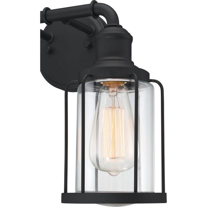 Quoizel LUD8615EK Two Light Bath, Earth Black
