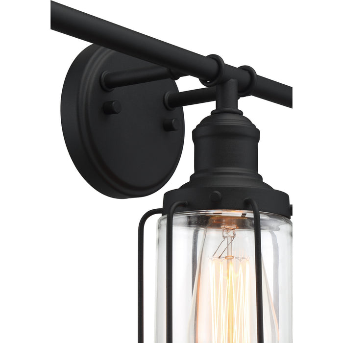 Quoizel LUD8634EK Four Light Bath, Earth Black