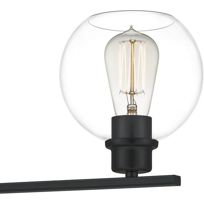 Quoizel PRUC8617MBK Two Light Bath, Matte Black