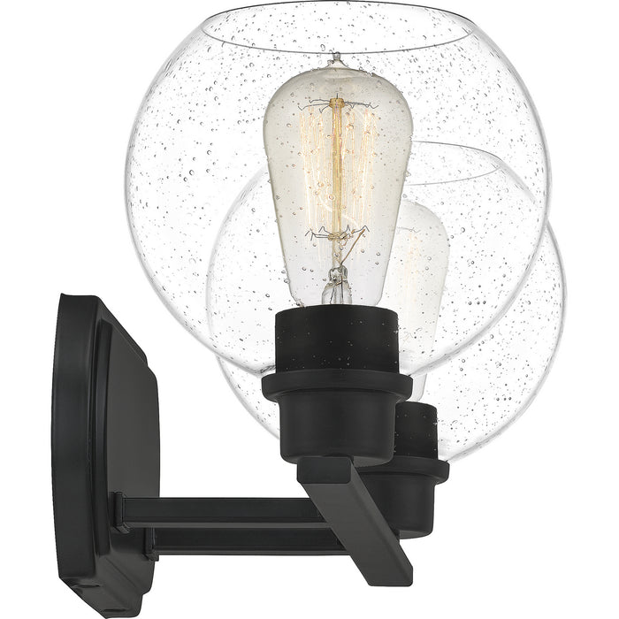 Quoizel PRUS8617MBK Two Light Bath, Matte Black
