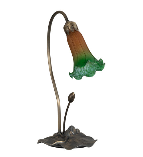 Meyda Tiffany 13677 One Light Accent Lamp, Mahogany Bronze