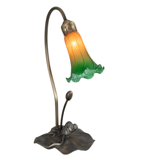 Meyda Tiffany 13677 One Light Accent Lamp, Mahogany Bronze