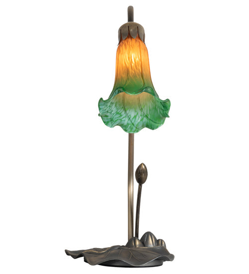 Meyda Tiffany 13677 One Light Accent Lamp, Mahogany Bronze