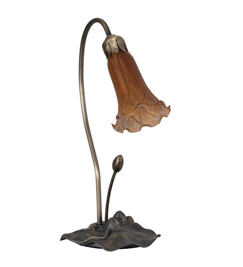 Meyda Tiffany 13703 One Light Accent Lamp, Mahogany Bronze