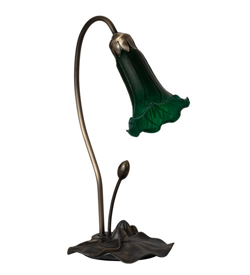 Meyda Tiffany 13716 One Light Accent Lamp, Mahogany Bronze