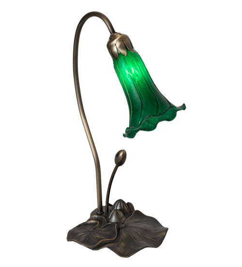 Meyda Tiffany 13716 One Light Accent Lamp, Mahogany Bronze