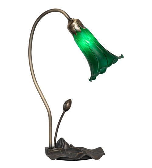 Meyda Tiffany 13716 One Light Accent Lamp, Mahogany Bronze