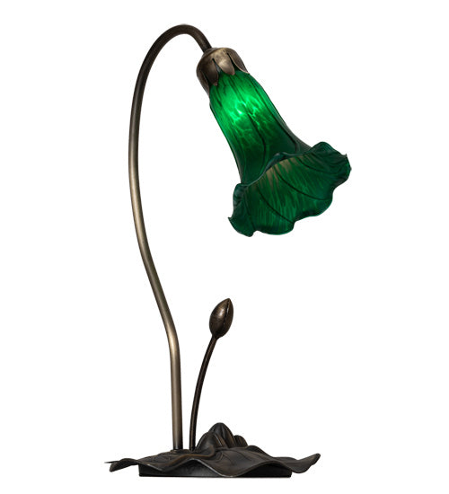 Meyda Tiffany 13716 One Light Accent Lamp, Mahogany Bronze