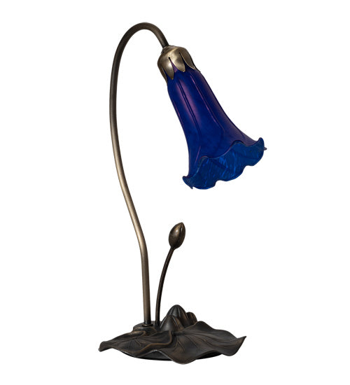 Meyda Tiffany 13739 One Light Accent Lamp, Mahogany Bronze