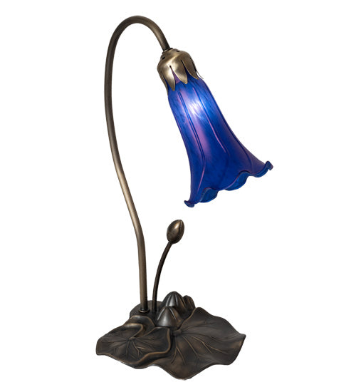 Meyda Tiffany 13739 One Light Accent Lamp, Mahogany Bronze