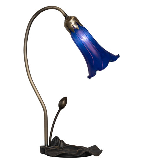 Meyda Tiffany 13739 One Light Accent Lamp, Mahogany Bronze