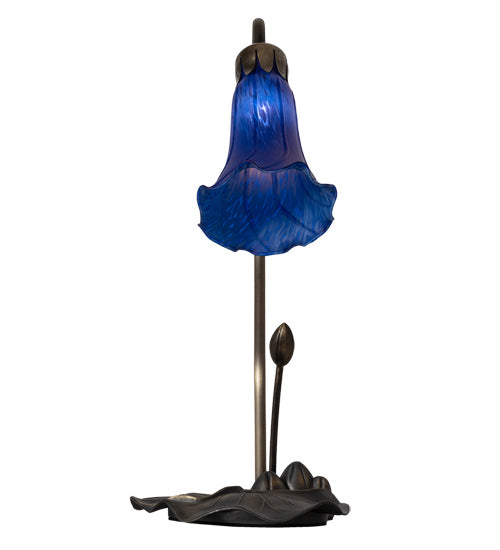 Meyda Tiffany 13739 One Light Accent Lamp, Mahogany Bronze