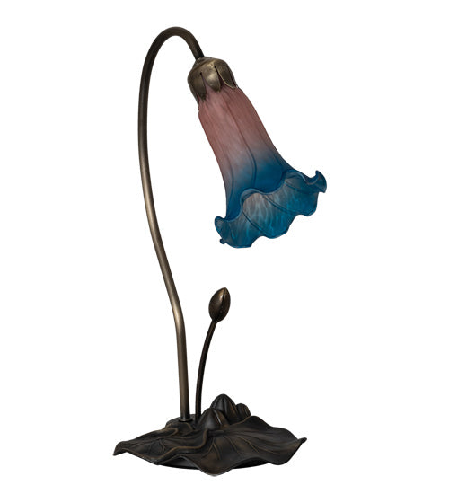 Meyda Tiffany 13801 One Light Accent Lamp, Mahogany Bronze