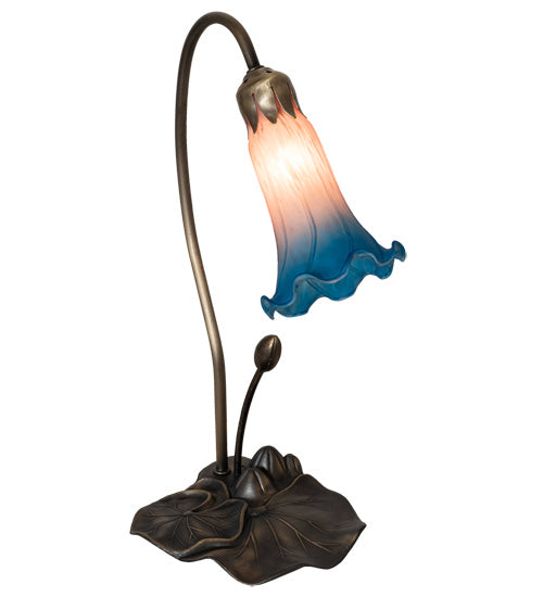 Meyda Tiffany 13801 One Light Accent Lamp, Mahogany Bronze