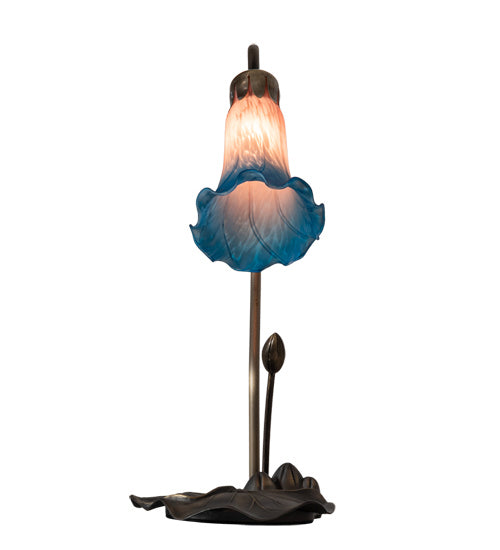Meyda Tiffany 13801 One Light Accent Lamp, Mahogany Bronze