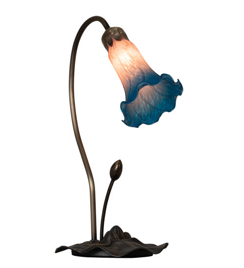 Meyda Tiffany 13801 One Light Accent Lamp, Mahogany Bronze