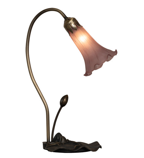 Meyda Tiffany 13820 One Light Accent Lamp, Mahogany Bronze