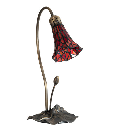 Meyda Tiffany 188683 One Light Accent Lamp, Mahogany Bronze