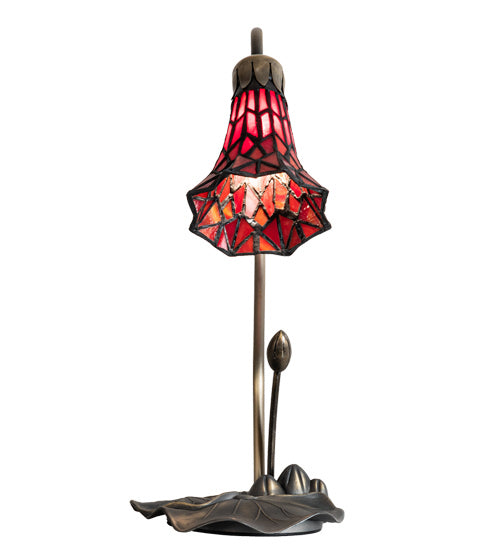 Meyda Tiffany 188683 One Light Accent Lamp, Mahogany Bronze