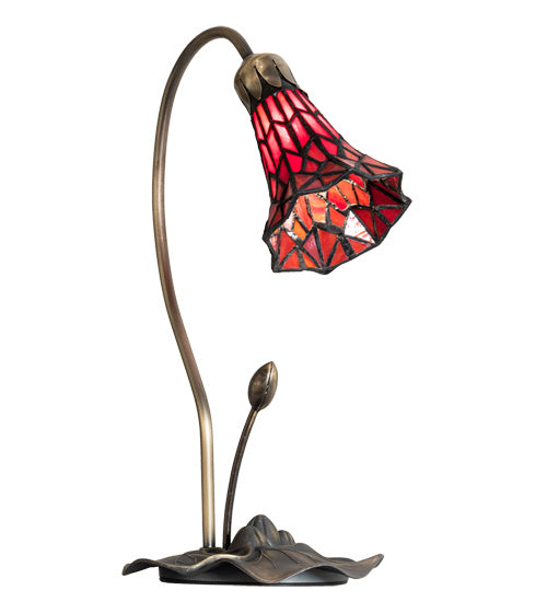 Meyda Tiffany 188683 One Light Accent Lamp, Mahogany Bronze