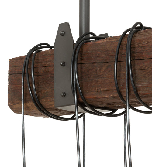 Meyda Tiffany 198209 15 Light Pendant, Wrought Iron
