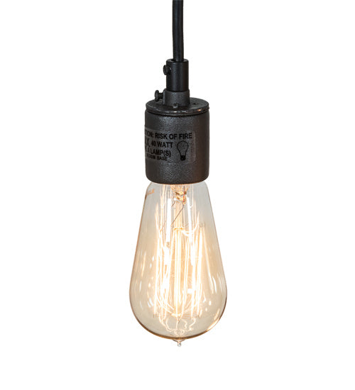 Meyda Tiffany 198209 15 Light Pendant, Wrought Iron