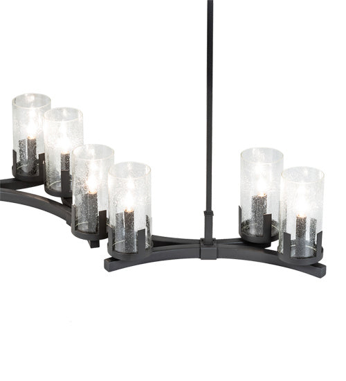Meyda Tiffany 215599 Eight Light Chandelier, Wrought Iron