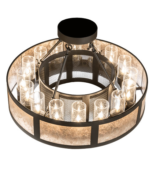 Meyda Tiffany 221480 LED Chandel-Air, Oil Rubbed Bronze