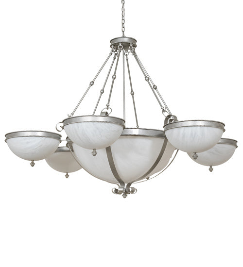 Meyda Tiffany 222370 18 Light Chandelier, Light Sandstone