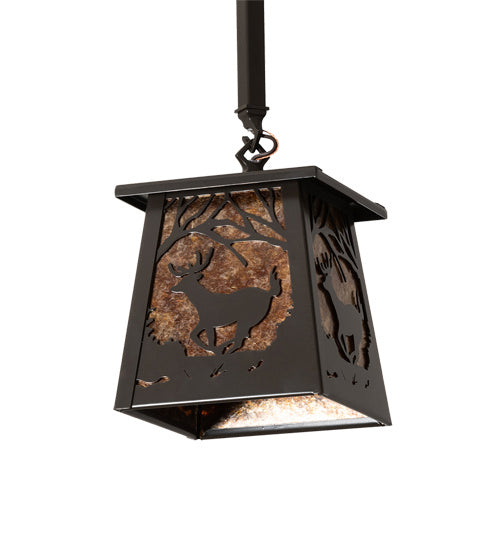 Meyda Tiffany 223947 One Light Pendant, Timeless Bronze